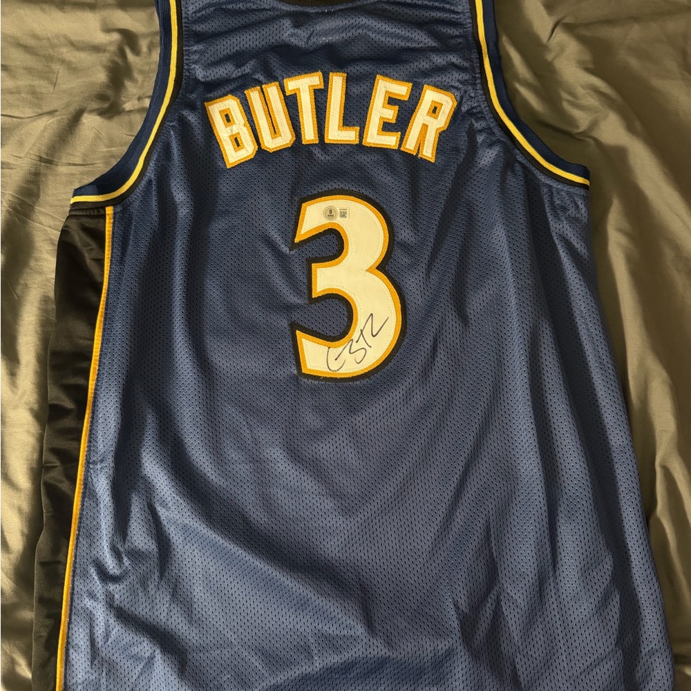 Caron Butler Autographed Washington Wizards Replica Jersey Size Men’s XL